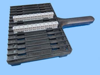 SM塑胶刀盘加胶条