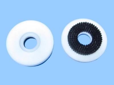 日立厚柄(外径75mm)锣机毛刷黑毛