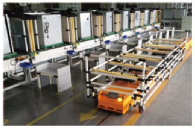 双向性往返对接式AGV小车